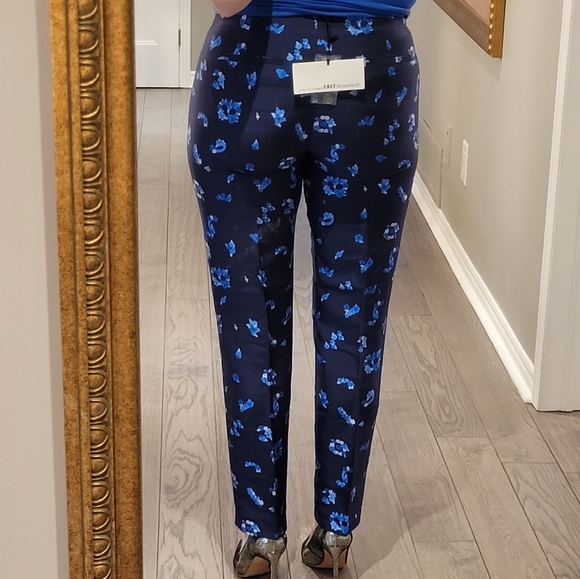 NWT 100% Silk Pants - Mademoiselle by Tara Jarmon - Picture 3 of 10